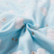 Wholesale Custom Toddler Baby Kid 100% Organic Cotton Muslin Blanket with Reversible Alpaca Printed Design