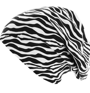 BSCI Audit Breathable Summer Striped Urban Slouchy Cotton Jersey Beanie