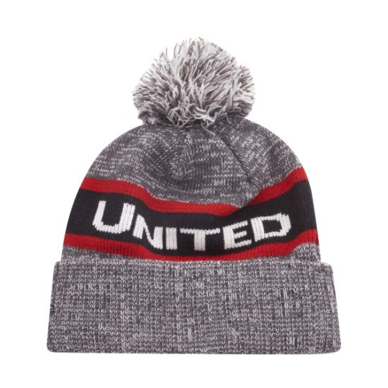 Custom Fashion Football Soccer Promotional Winter Knit Beanie Hat