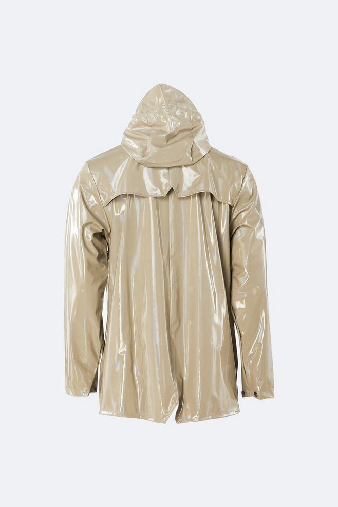 Casual Unisex Fit Holographic Jacket Fabric Column Pressure 4000 mm Raincoat