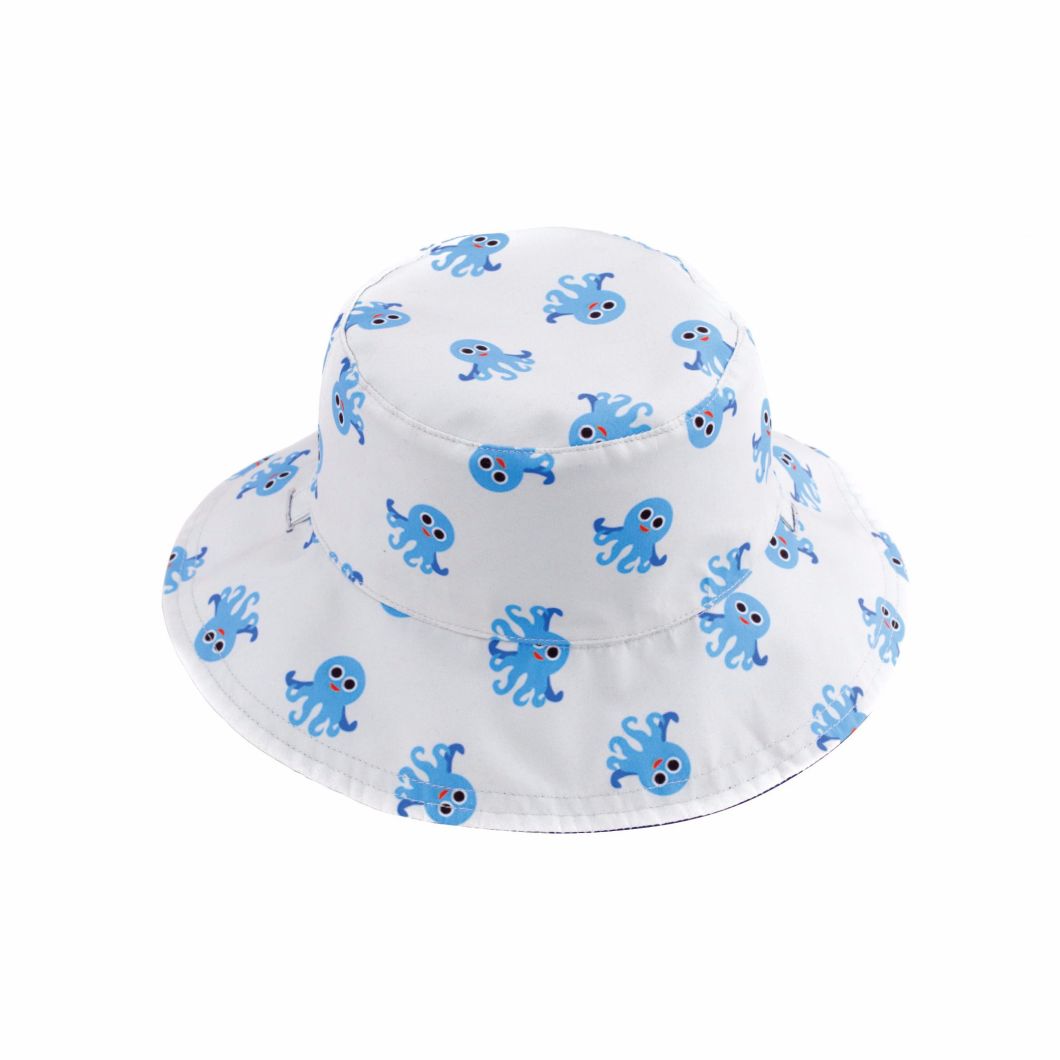 Sedex Audit Printed Sun Protection Beach Bucket Baby Boy Hat