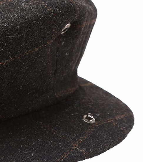 BSCI Audit Custom Classic 8 Panel Wool Blend Newsboy Snap Brim Collection Beret Formal Hat