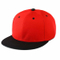 100% Polyester 6-Panel Flat Bill Snapback Baseball Cap Hip Hop