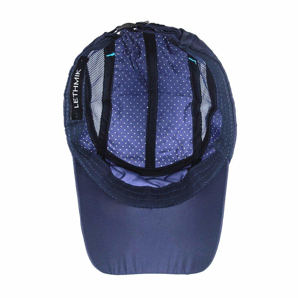 100% Polyester Adjustable Quick-Dry Running Camping Sport Cap Men