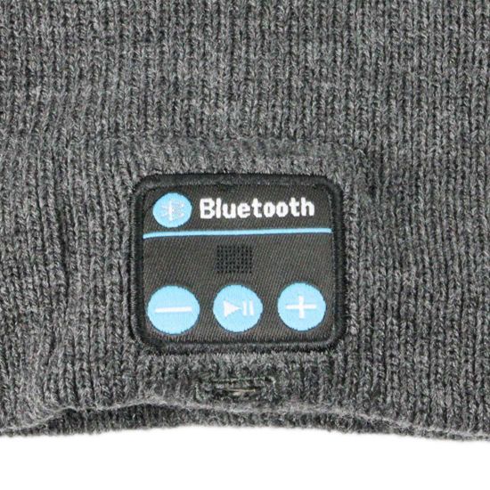 Winter Warm Beanie Knitted Headphone Music Hat with Wireless Bluetooth