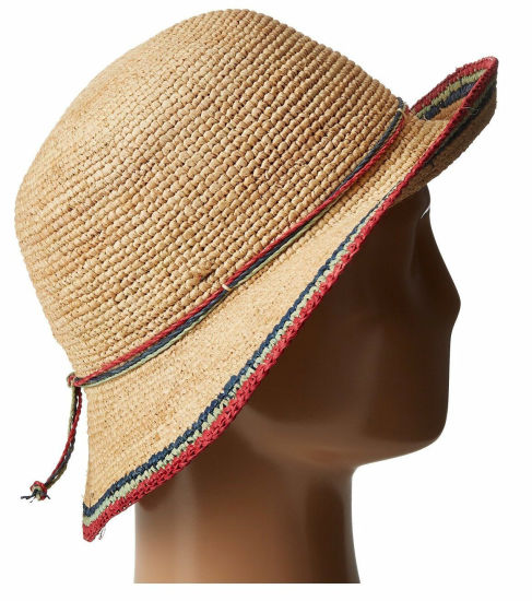 Sedex Audit Summer Women Crochet Raffia Bucket Sun Hat Straw