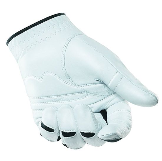 Custom Men′s Stablegrip White Durable Genuine Cabretta Leather Golf Gloves