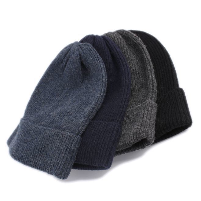Wholesale Custom Blank Unisex Beanie Knitted Winter Warm Wooly Hat
