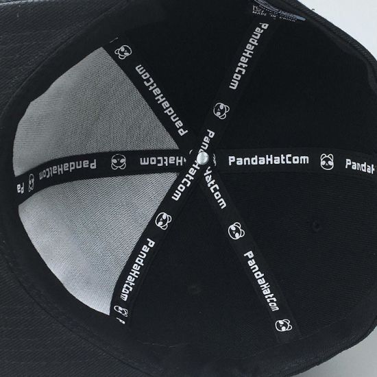 100% Polyester Adjustable 6-Panel Cursive 3D Puff Embroidery Hat