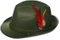 Sedex Audit 100% Polyester Unisex Oktoberfest Cap German Hat with Feather Attached at One Side