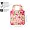 Custom Lightweight Reusable Nylon Shopping Tote Bag with Designed Print
