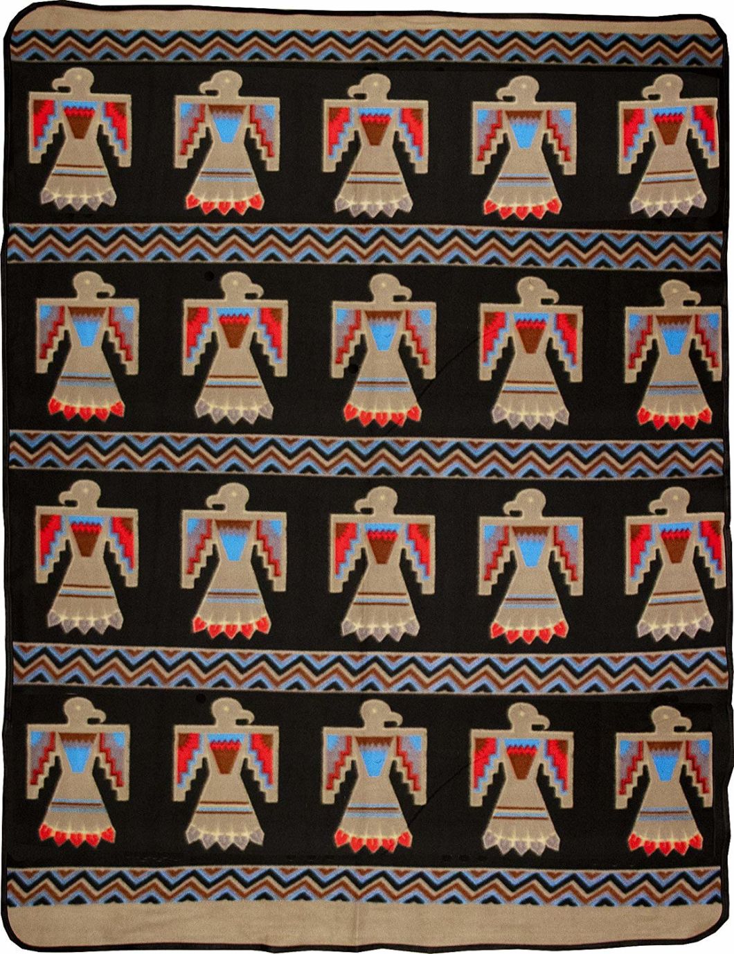 Warm Smooth Cozy Lodge Fleece Wholesale Native American Fleece Blanket