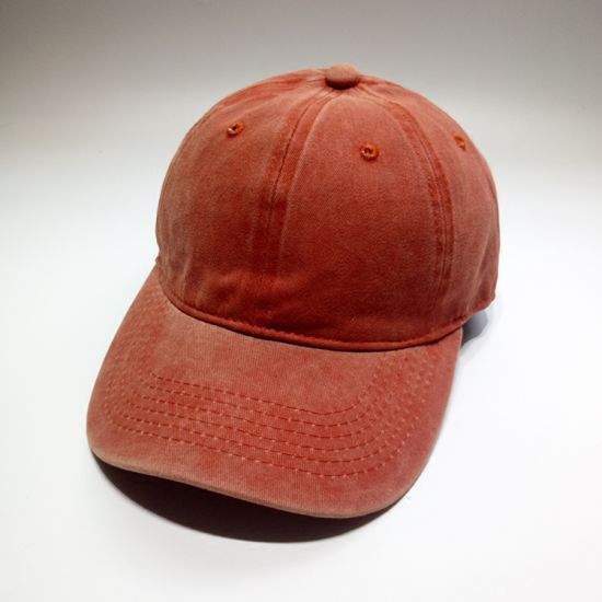 Unstructured Custom Low Profile Promotion Blank Washed Baseball Plain Cap