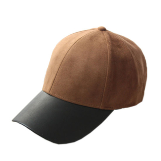 Blank Ladies Polyester Faux Suede New Arrival Camel Baseball Suede Cap