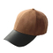 Blank Ladies Polyester Faux Suede New Arrival Camel Baseball Suede Cap