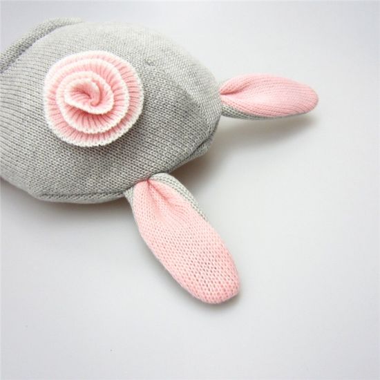 Fashion Acrylic Winter Hats Baby Girl Beanie with Ear Flap