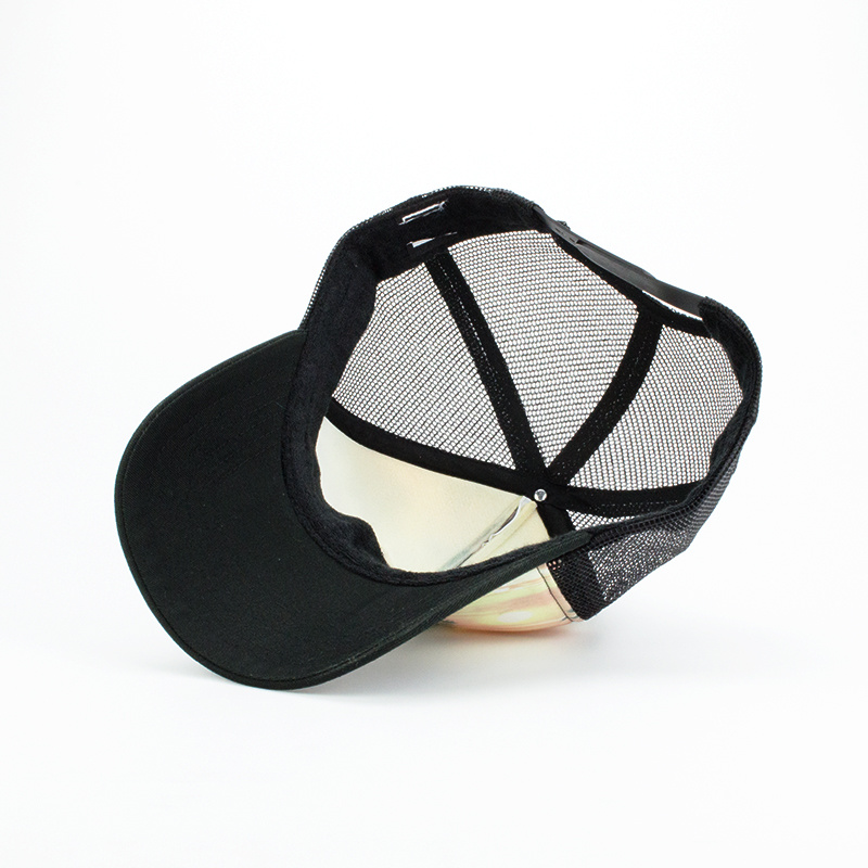 Sedex Audit 100% Polyester 5-Panel Promotional Sublimation Trucker Cap Custom