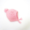 Custom Acrylic Warm Knitted Fleece Earflap Baby Beanie Hats Crochet