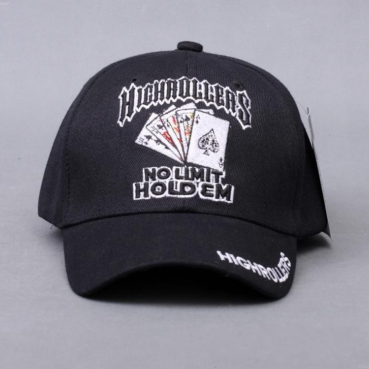 100% Cotton Embroidery Twill Custom 6-Panel Promotional Sports Baseball Cap