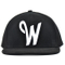 6-Panel Wholesale Cotton Black Embroidery Custom Sports Plain Baseball Snapback Cap