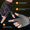Cycling Mountain Bicycle Road Black Half Finger Anti-Slip Shock-Absorbing Breathable Unisex Glove