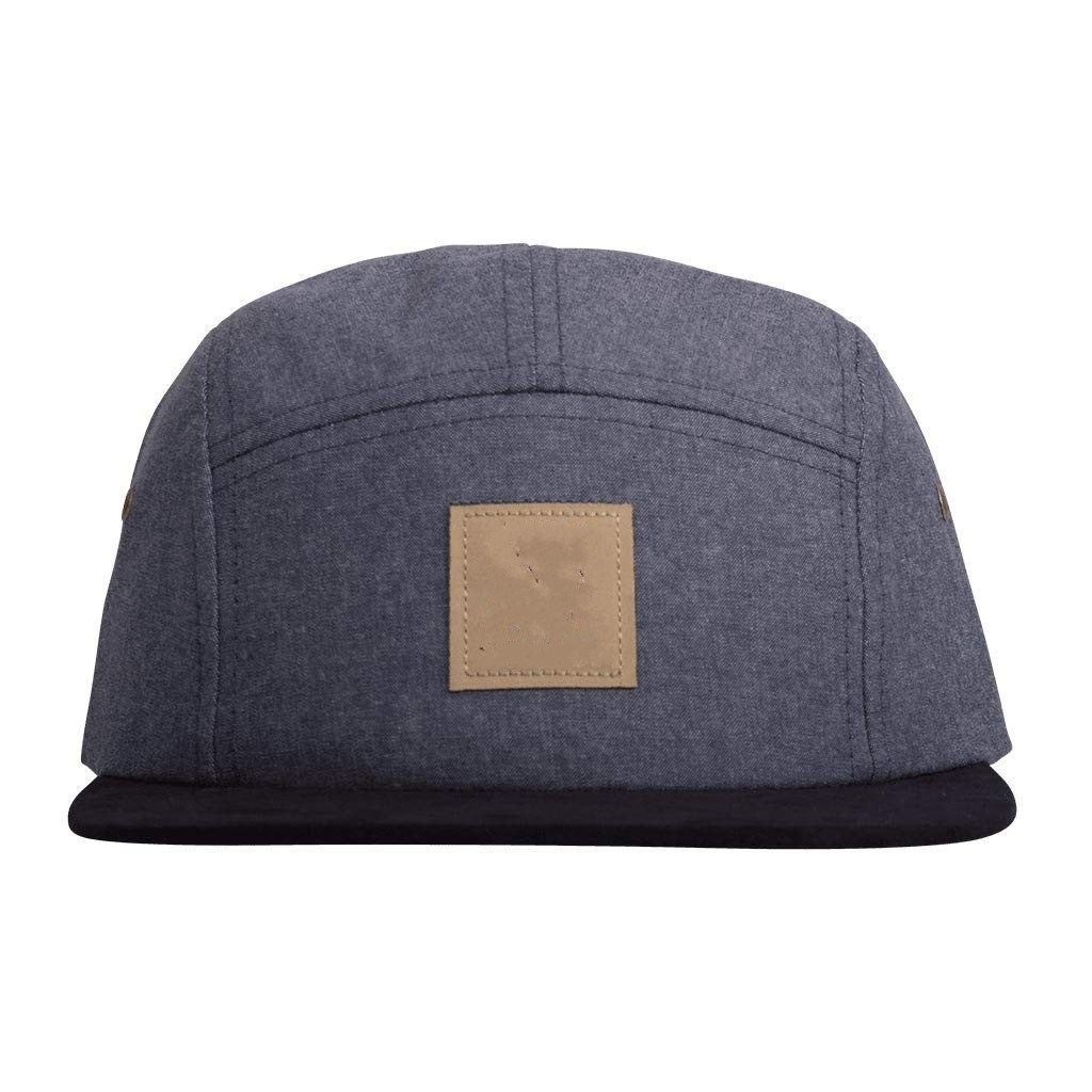 Adjustable 100% Polyester Custom Patch Baseball Cap Five Panel Hat