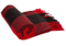 BSCI Audit Winter Warm Classic Red and Black Plaid Acrylic Woven Scarf