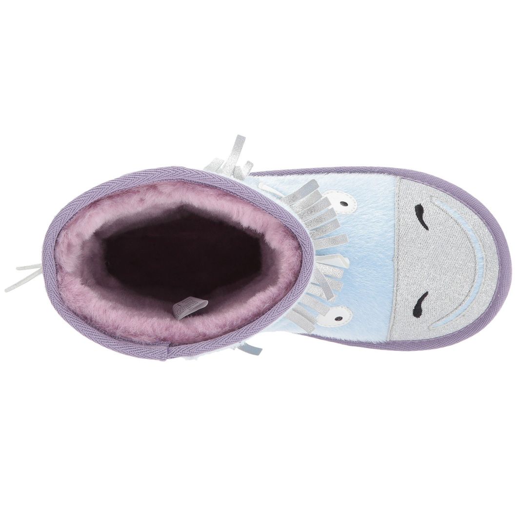 Horse Hair Flat Fur Animal Style Faux Fur Warm Kids Warm Child Snow Boots
