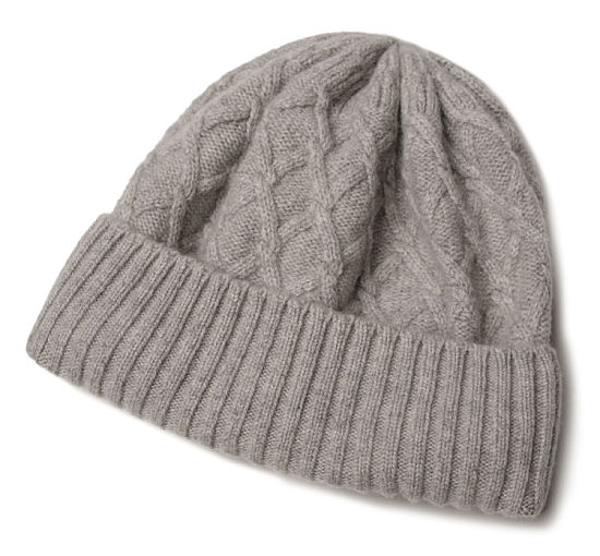 Custom Cotton Knit Soft Winter Beanie Hat Scarf Glove Set