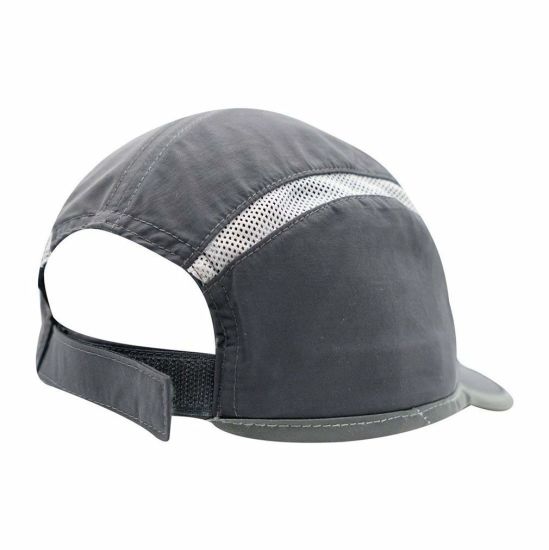 Mesh Running Reflective Brim Edge Folding Hat with Water Repellency