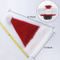 Christmas Comfort Double Liner Plush Red Velvet Santa Claus Hat