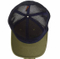 Custom Cotton 6-Panel Curved Brim Patch Trucker Hat No Mesh