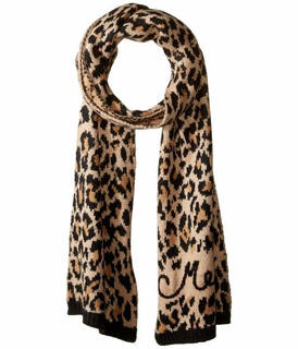 Custom Winter Warm Women Fashion Printed Acrylic Scarf Knitted Softy