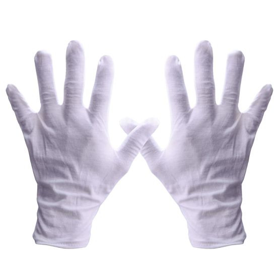 Custom Polyester Work Stretchable Lining Cotton Microfiber Gloves