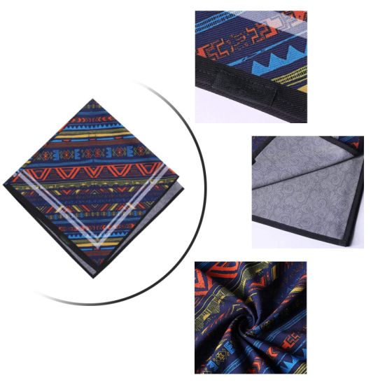 BSCI Audit Wholesale Custom Polyester Moisture Wicking Printed Cowboy Bandana
