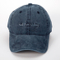 BSCI Audit Adjustable Vintage Embroidered Washed Cotton Distressed Baseball Cap