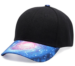 Wholesale Fashion Trendy Adjustable Custom Print 100% Polyester Baseball Cap