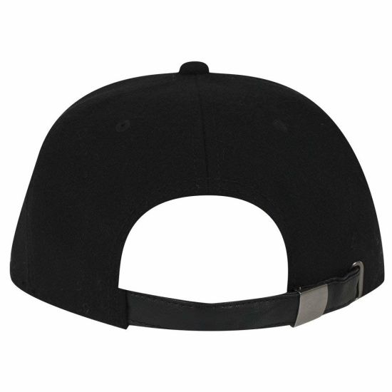 Custom Blank Twill Square Flat Visor 6 Panel Snapback Hat Wholesale