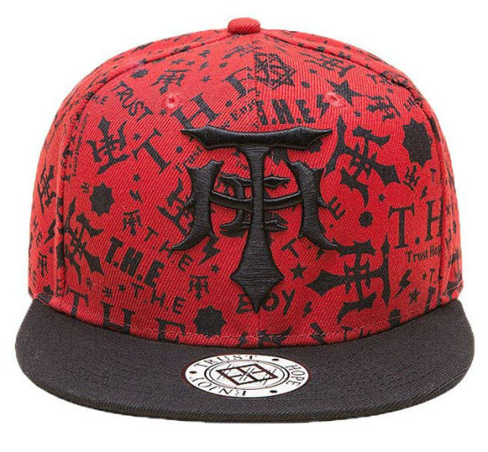 Promotional 3D Embroidery Print Sports Fashion Hip-Hop Snapback Hat Cap