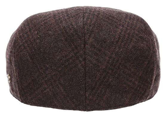BSCI Audit Custom Wool Blend Snap Brim Classic IVY Newsboy Fitted Cap Men