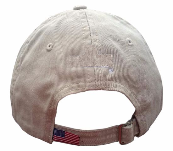 Wholesale Cotton 6 Panels Baseball Cap Custom Trump Hat with Embroidered Logo