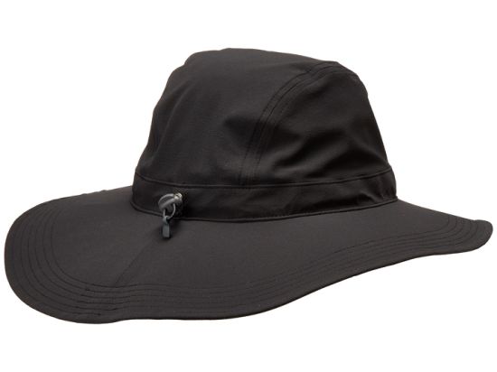 Custom Wide Brim Packable Resists Water Blank Hiking Hat with Adjustable Chin Strap