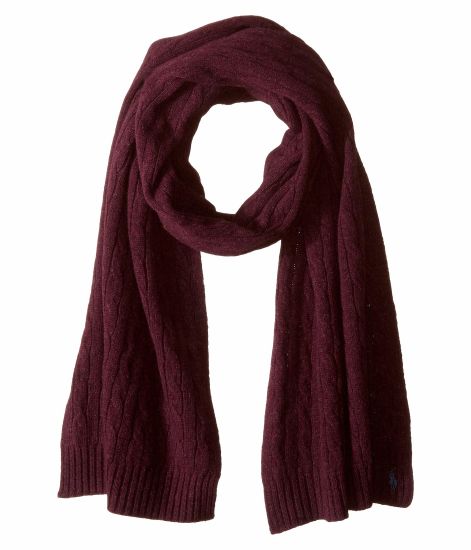 Wholesale Custom Winter Chunky Warm Classic Cable Knit Wool Scarf