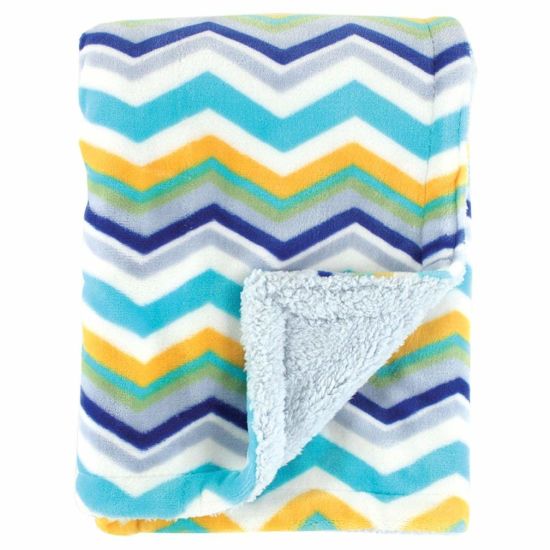 Printed 100% Polyester Double-Layer Baby Plush Double Fleece Blanket