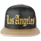 Sedex Audit Custom Los Angeles 3D Embroidered Leahter Snapback Cap