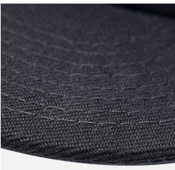 Wholesale Custom 100% Cotton 6-Panel Black 3D Embroidered Snapback