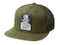 OEM Cotton Patch Green 5-Panel Nylon Mesh Snapback Trucker Caps