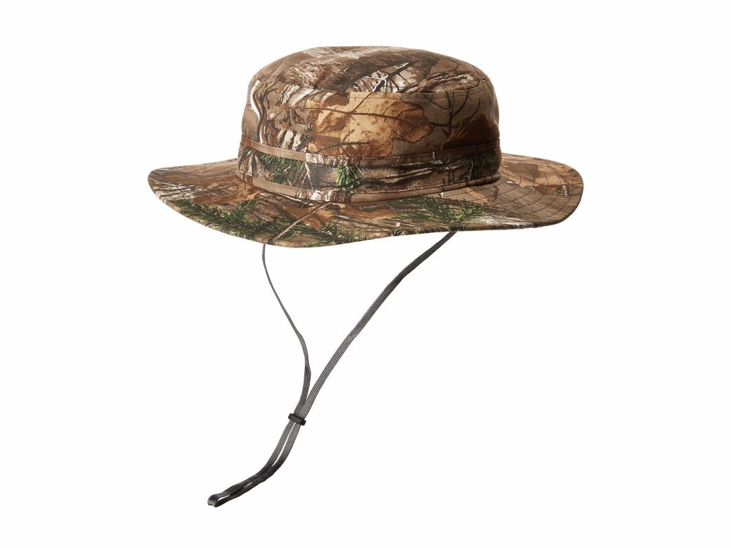 Adjustable Foam-Stiffened Brim Camouflage Hunting Outdoor Hat