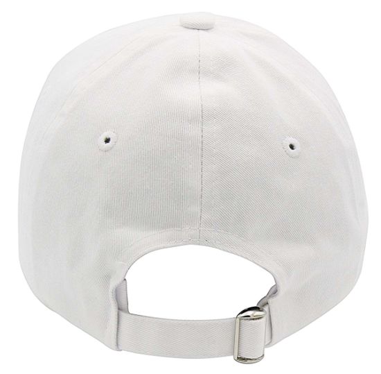 Wholesale Classic Cotton Plain Adjustable Blank Cap White for Man Women