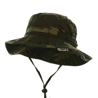 Classic Cotton Outdoor Climbing and Fishing Camouflage Bucket Hat